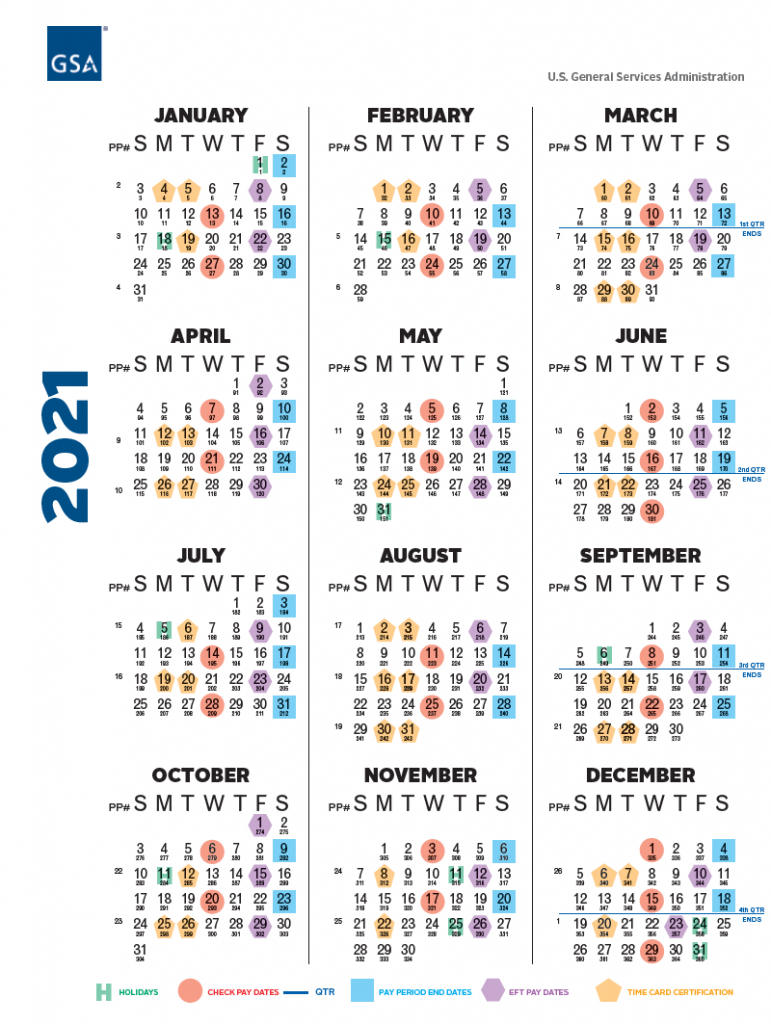 2024 Payroll Calendar intended for GSA 2025 Calendar Printable