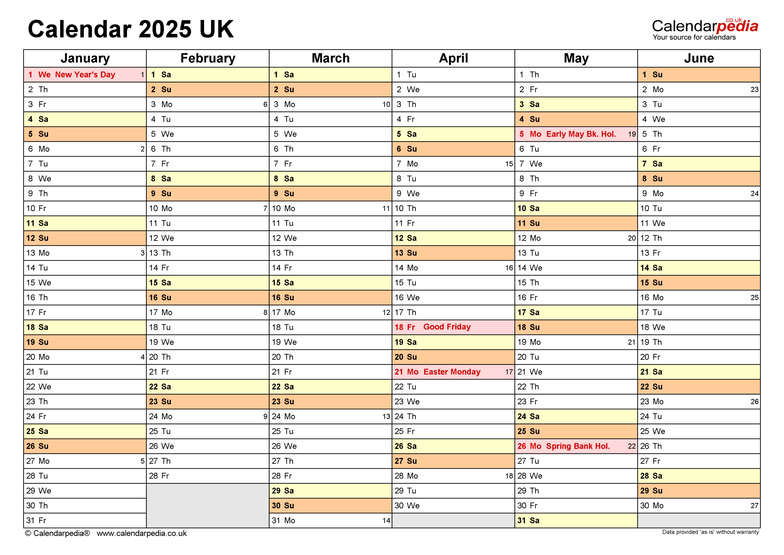 Calendar 2025 (Uk) - Free Printable Pdf Templates regarding A3 Printable Calendar 2025