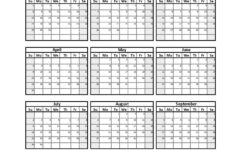 Employee Attendance Calendar | Leave Board intended for 2025 Employee Attendance Calendar Printable