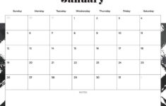 Free 2025 Calendars — 80 Beautiful & Printable Options For You! for 2025 Free Printable Monthly Calendar