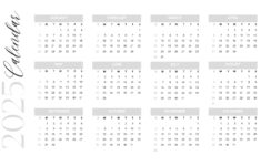 Free Custom Printable Daily Calendar Templates | Canva inside Printable Daily Calendar 2025