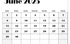 Free June 2025 Calendar Printable Pdf Template With Holidays pertaining to Weekly Calendar June 2025 Printable