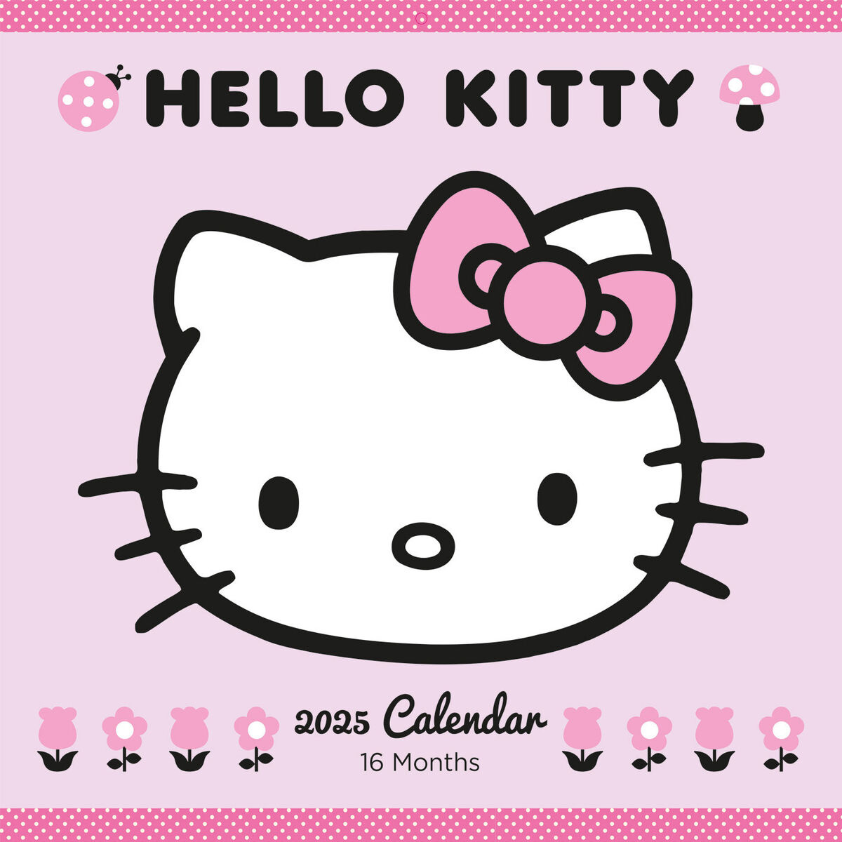 Hello Kitty 2025 Calendar - Official 16 Month From Sept 2024 - 30 X 60Cm intended for 12 Month Free Printable Hello Kitty Calendar 2025