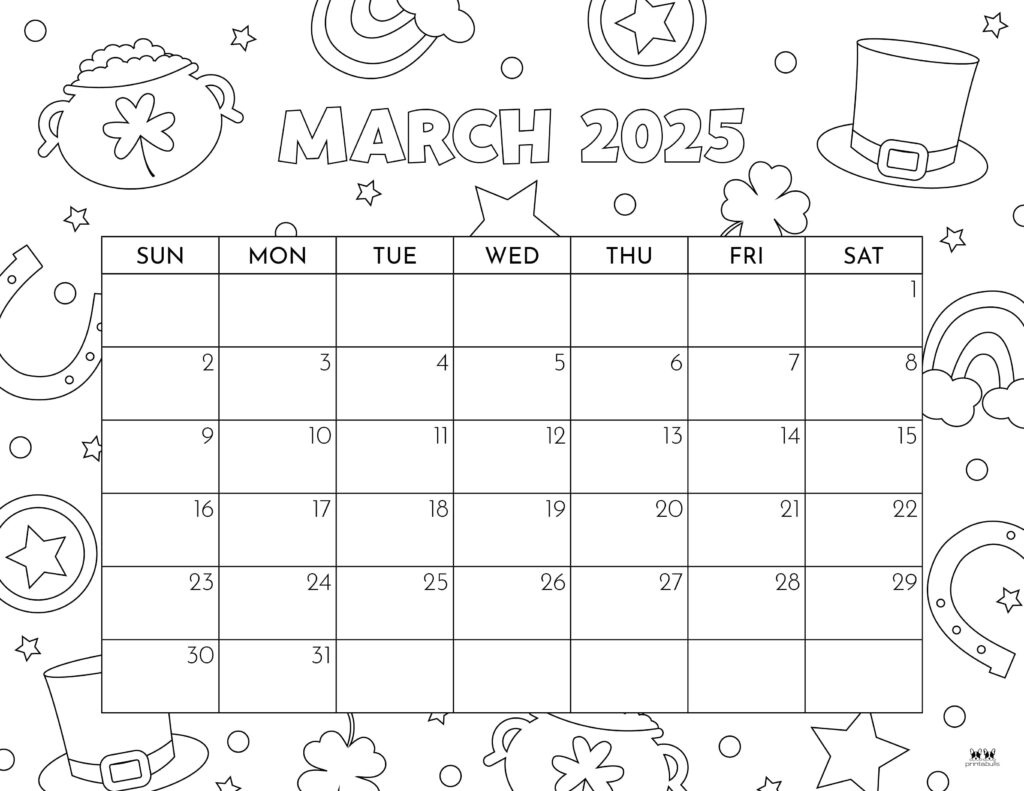 March 2025 Calendars - 107 Free Printables | Printabulls pertaining to March Calendar 2025 Free Printable