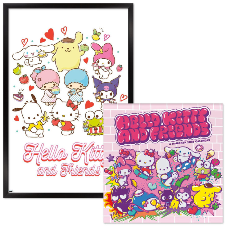 Printable Sanrio Calendar 2025