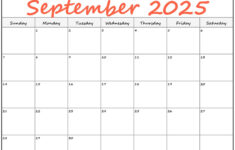 September 2025 Calendar | Free Printable Calendars throughout Printable Calendar For September 2025