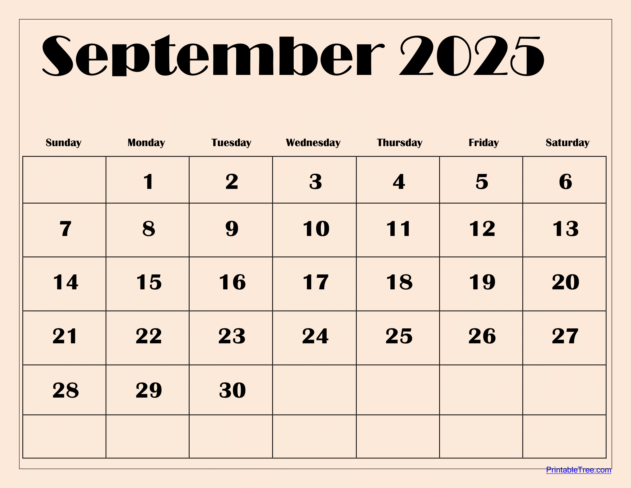 September 2025 Calendar Printable Pdf Template With Holidays with Printable Calendar September 2025 Free