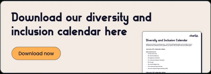 February Diversity Calendar 2025