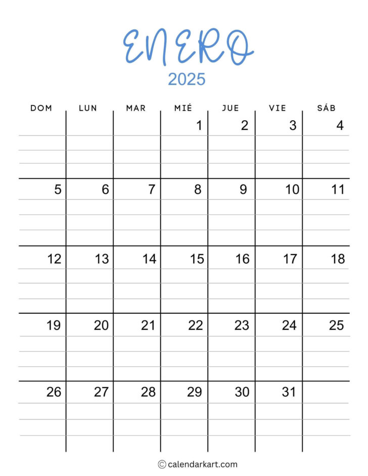 Printable 3 Month Calendar December January February 2025