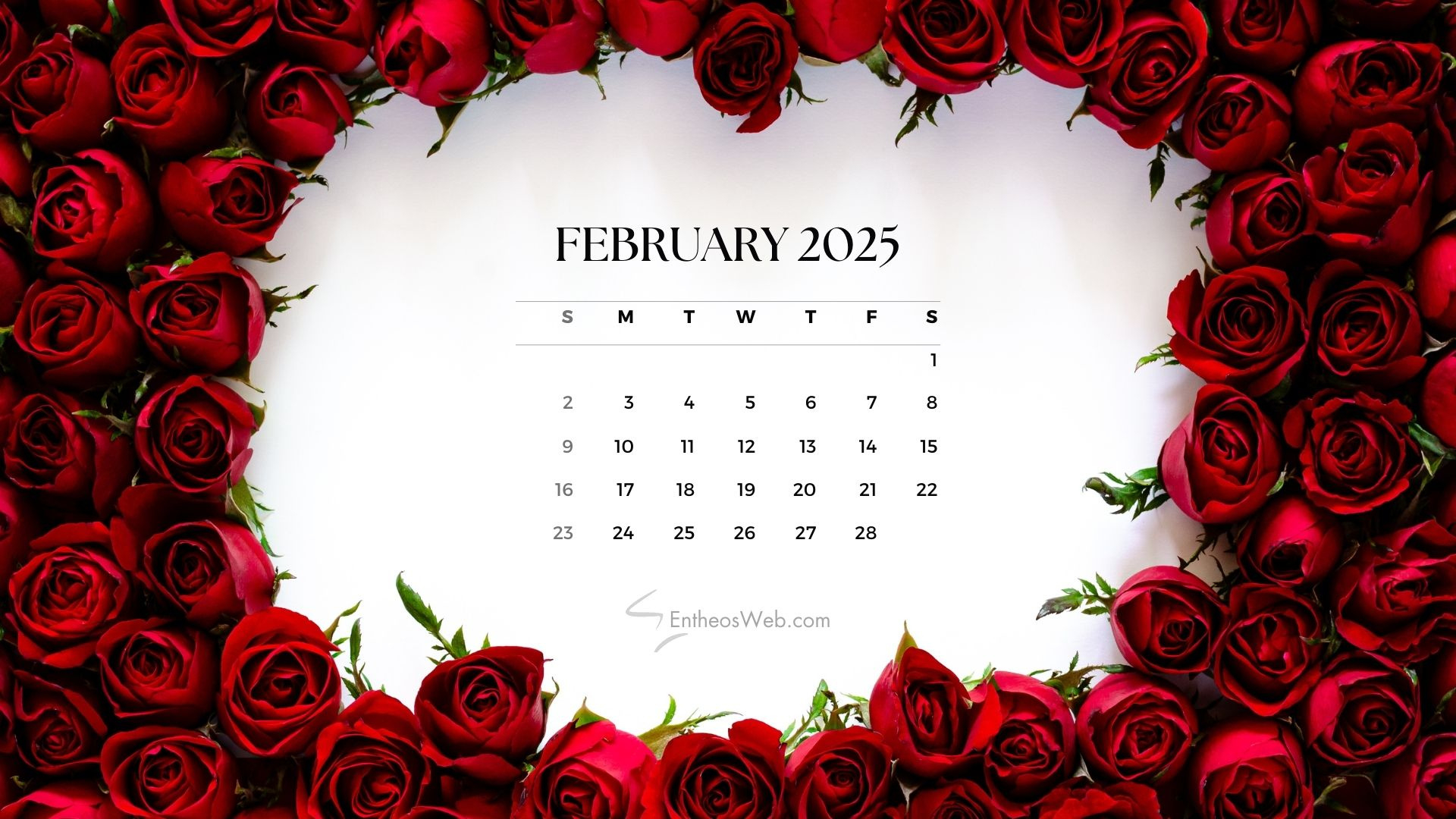 February 2025 Desktop Wallpaper Calendars | Entheosweb pertaining to February 2025 Calendar Desktop Wallpaper