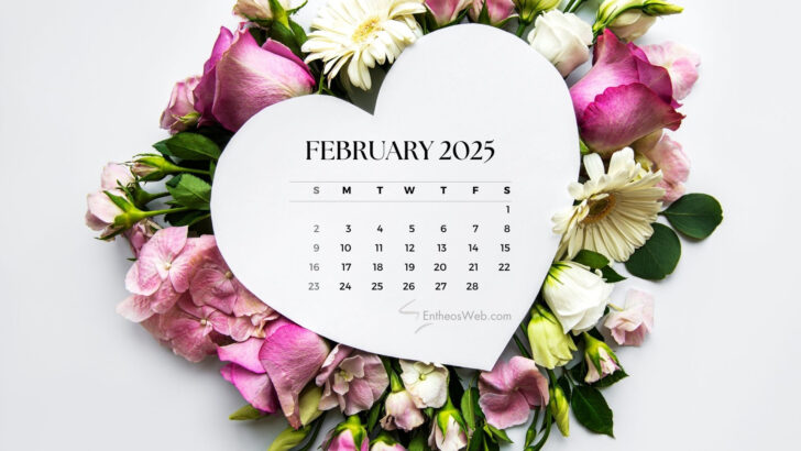 February 2025 Calendar Wallpaper Desktop