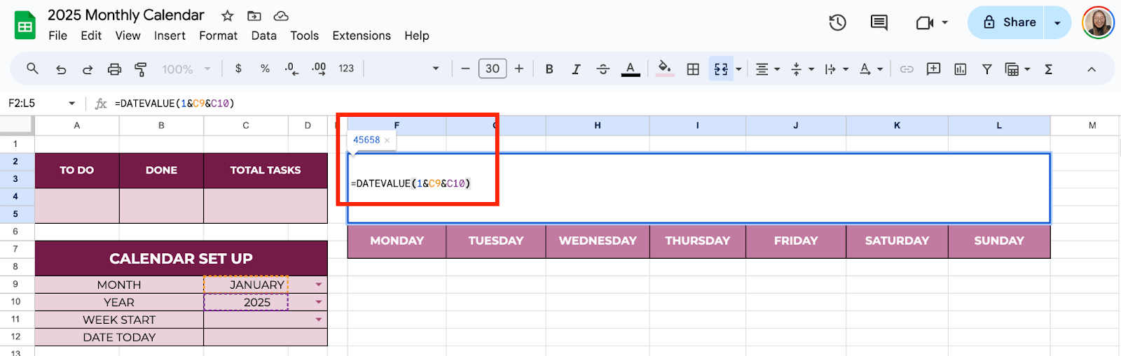 How To Create A 2025 Monthly Calendar In Google Sheets - Filedrop for Google Calendar Always Open in March 2025