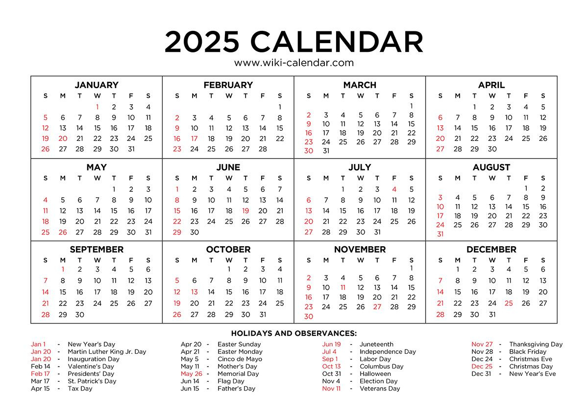 Year 2025 Calendar - Wiki Calendarwiki Calendar - Issuu intended for March 2025 Calendar Wiki