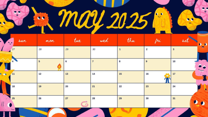 Fun May 2025 Calendar