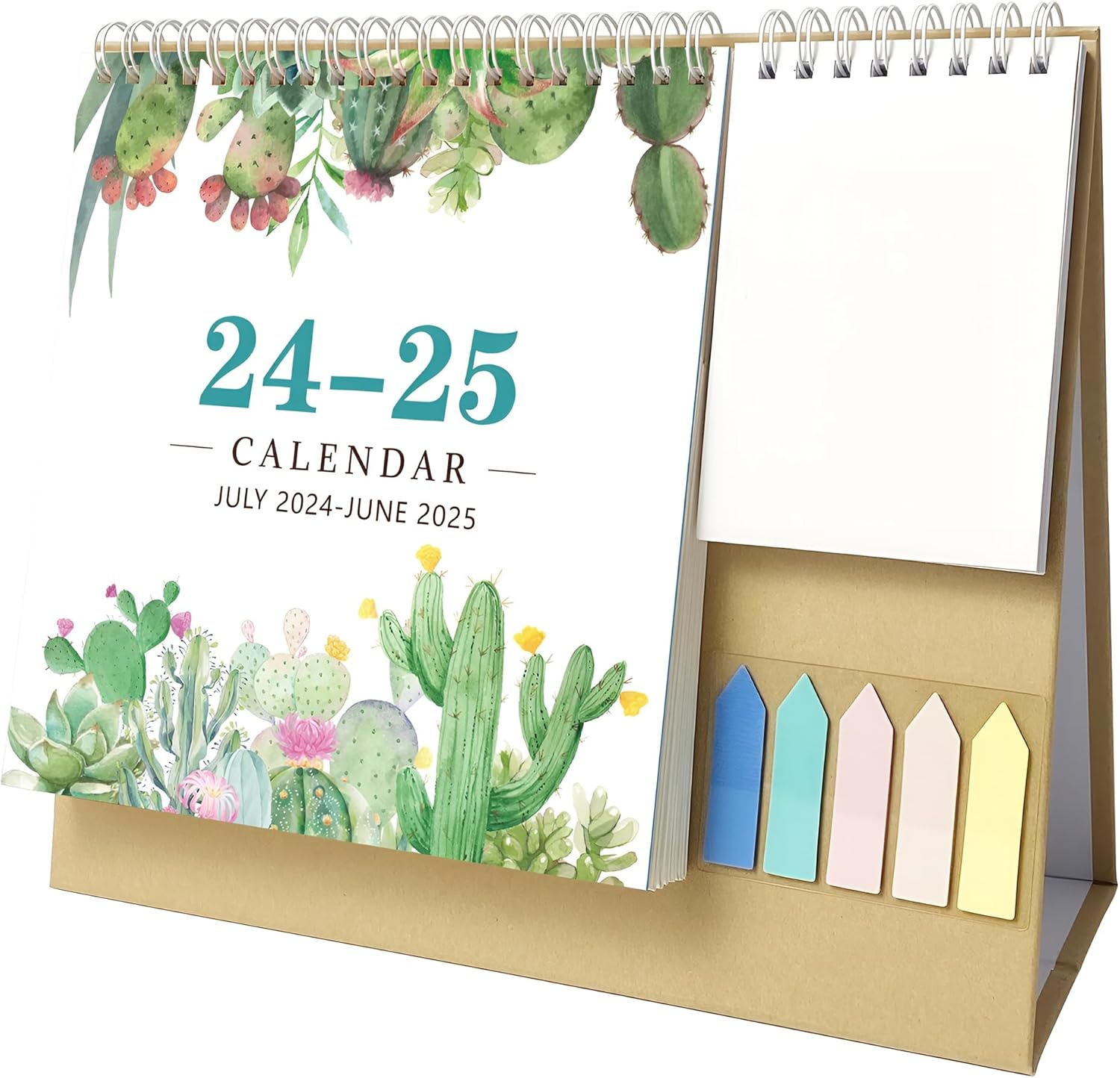 2024-2025 Desk Calendar,Multifunctional Standing Martinique | Ubuy with Desk Calendar July 2024 - June 2025