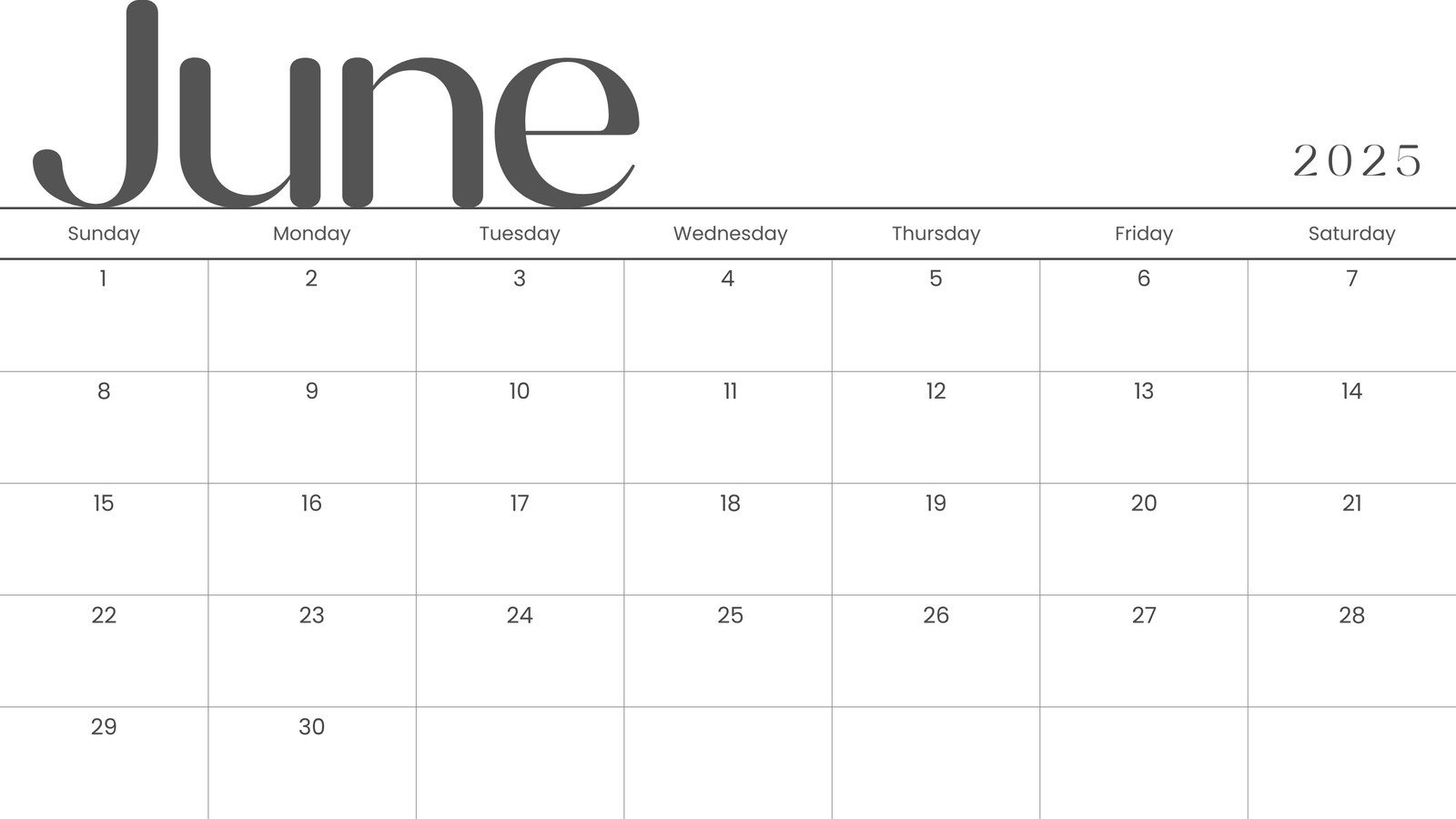 Free Printable, Custom June 2025 Calendar Templates | Canva throughout June Dry Erase Calendar Ideas 2025