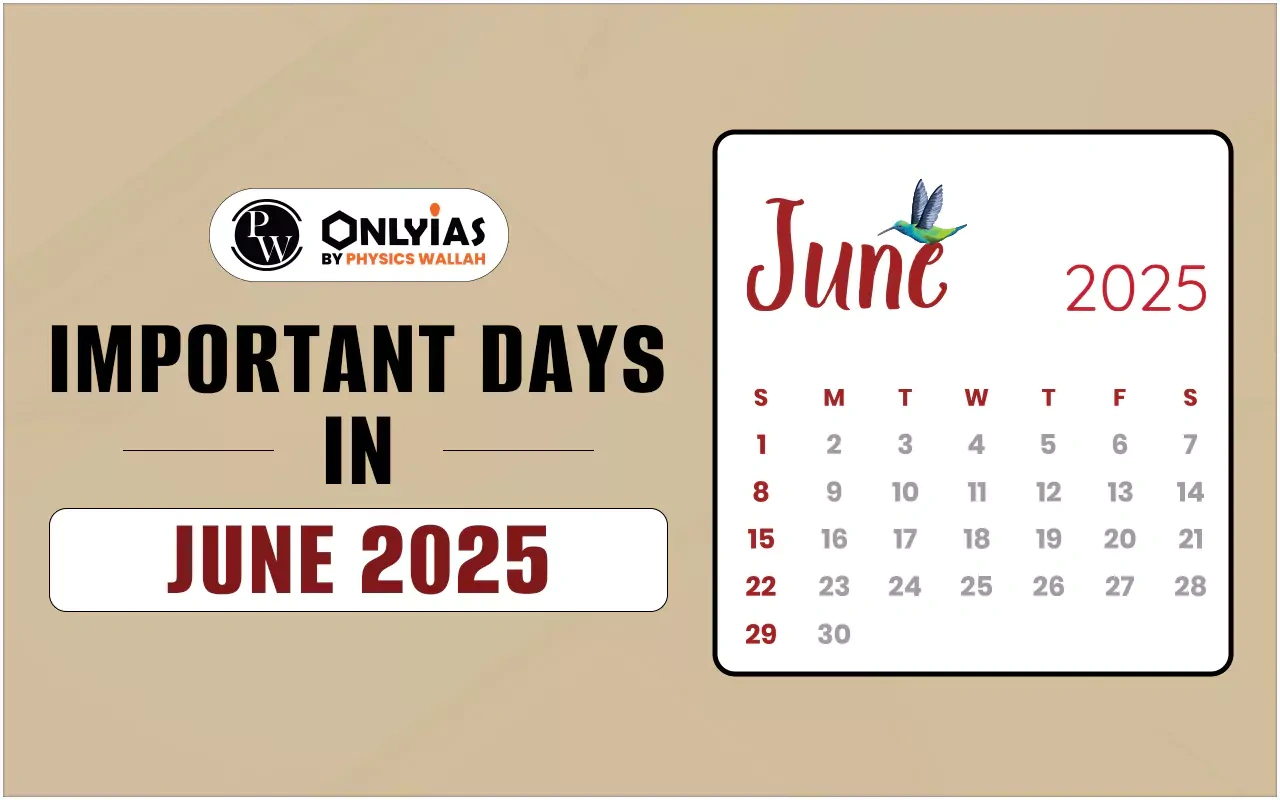 Important Days In June 2025, List Of National &amp;amp; International Days inside June National Days Calendar 2025