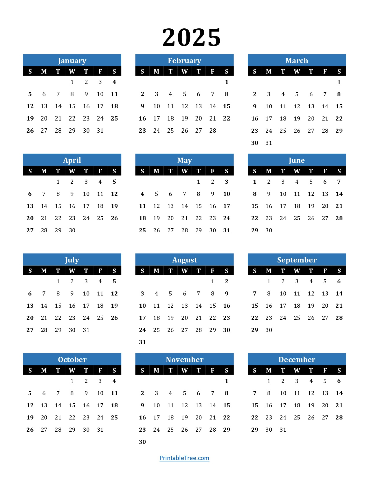 Printable Calendar 2025 One Page With Holidays (Single Page) 2025 intended for June 2025 Calendar General Blue