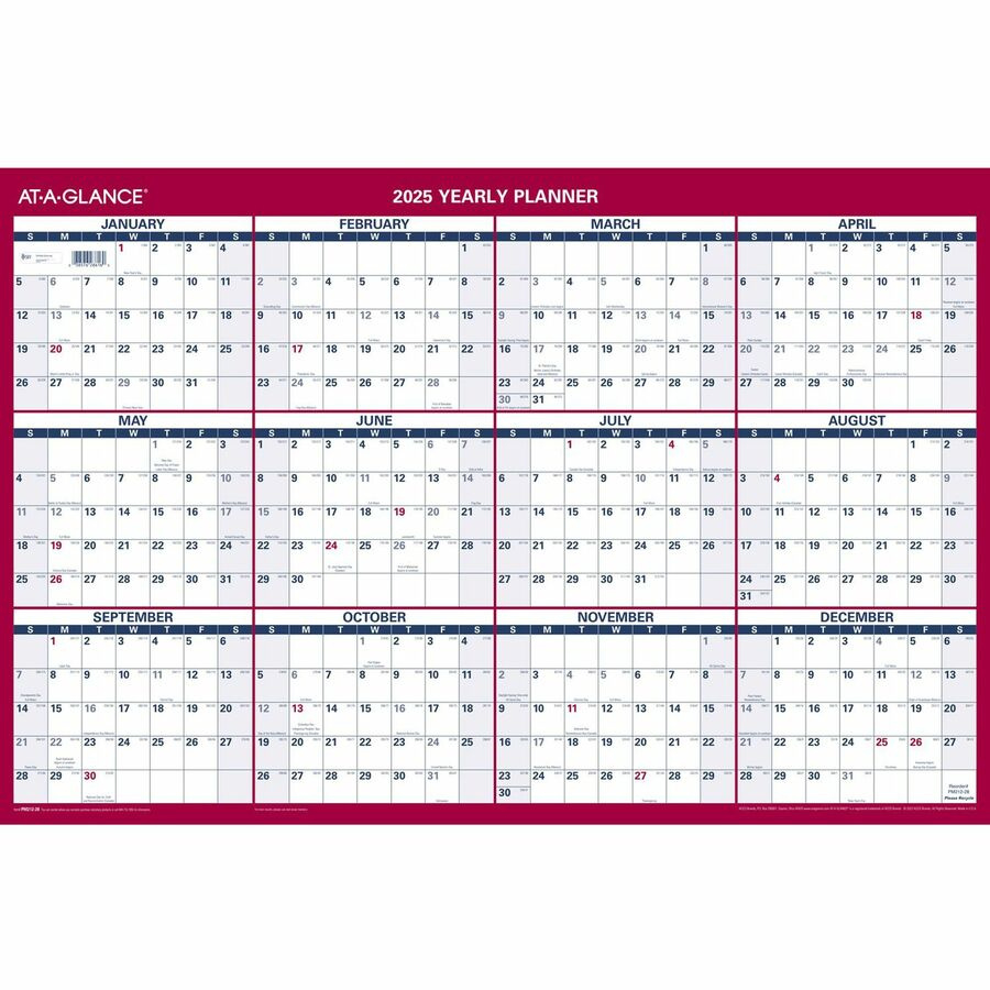 At A Glance Vertical Horizontal Reversible Wall Outlet regarding Printable Quadax Julian Calendar 2025