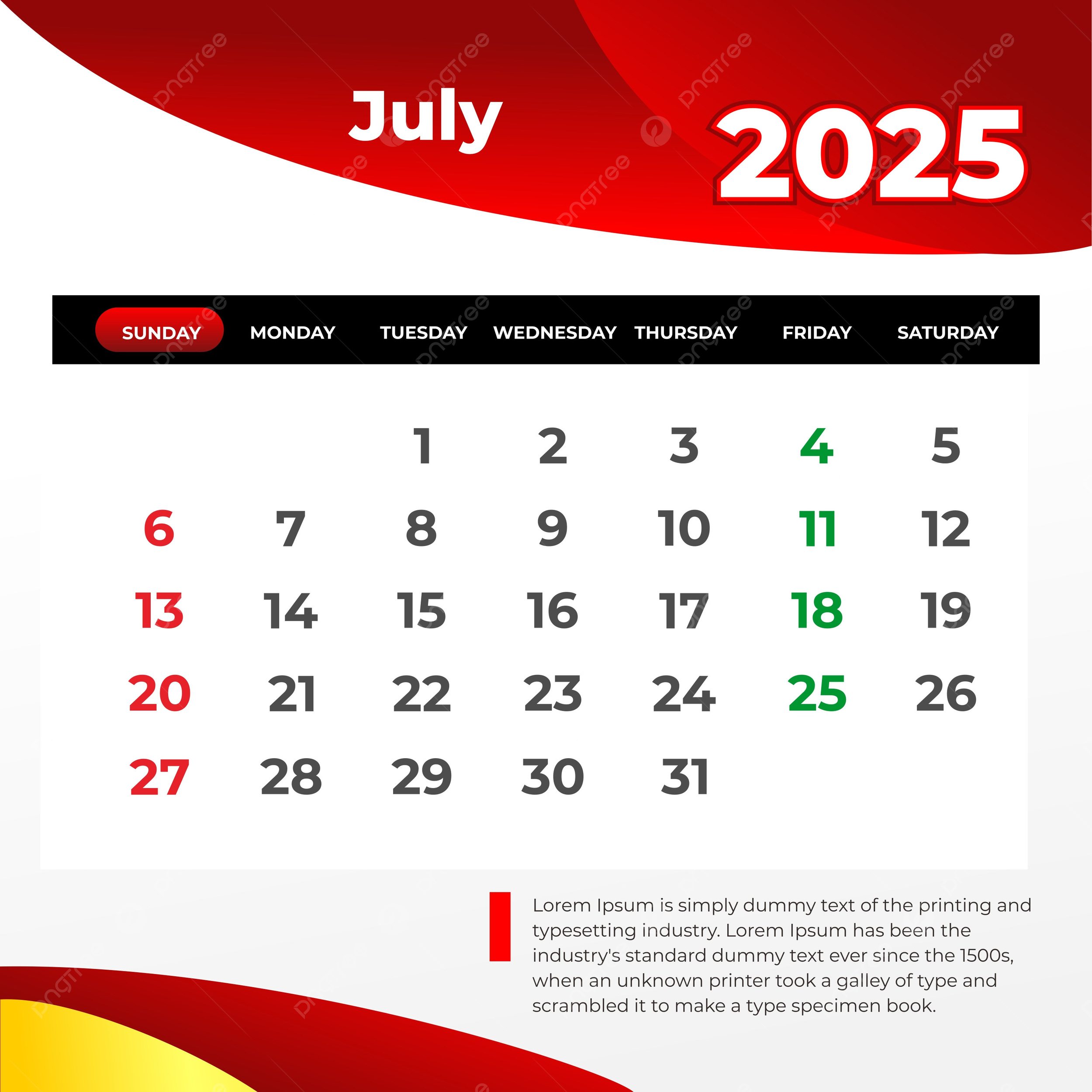 July 2025 Desk Calendar Vector Template Download On Pngtree intended for July Calendar 2025 Singapore