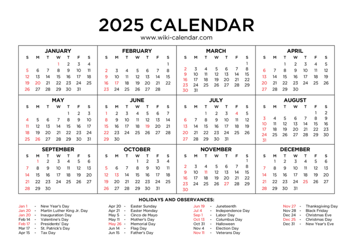 July 2025 Wiki Calendar Printable Free