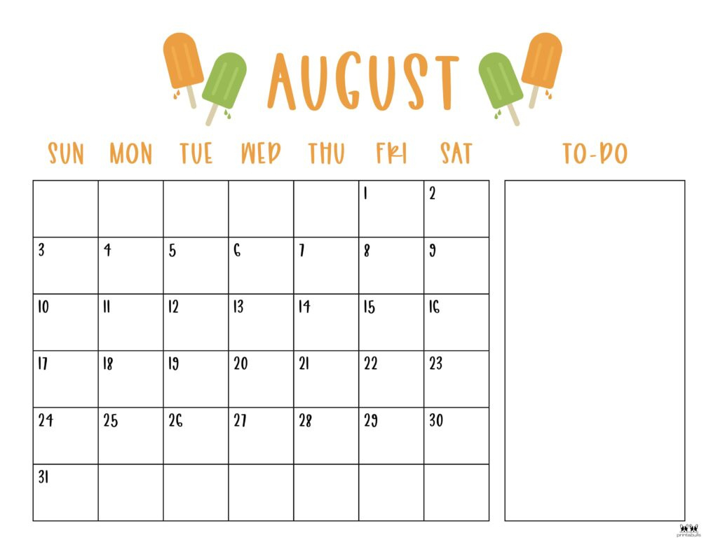 August 2025 Calendars - 107 Free Printables | Printabulls regarding Show Me August 2025 Calendar