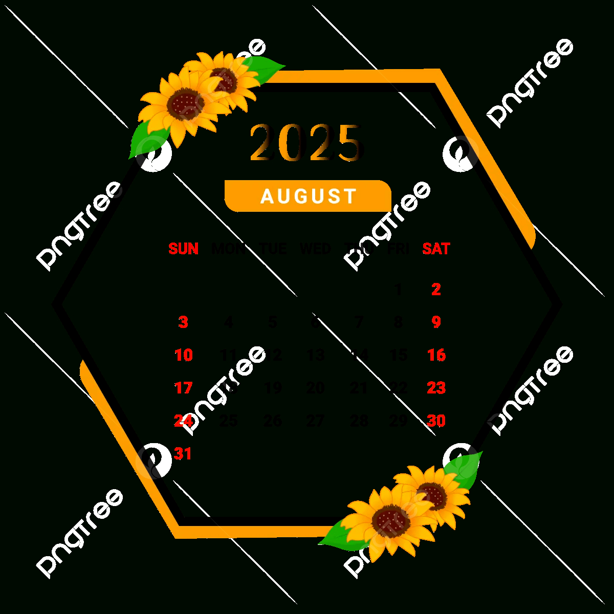 August Calendar Vector Art Png Images | Free Download On Pngtree regarding August 2025 Calendar Png