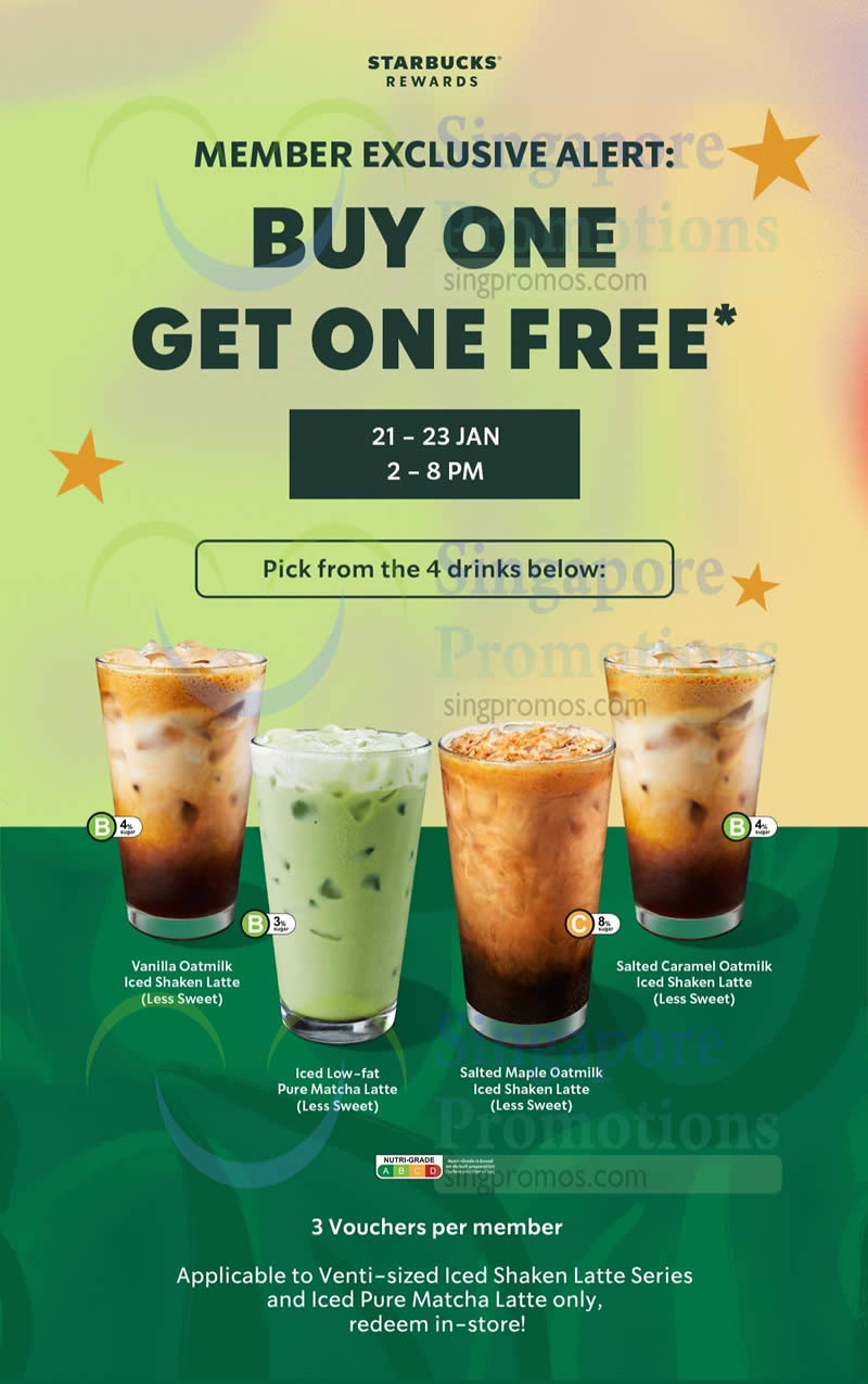 Expired) Starbucks S&amp;#039;Pore Has 1-For-1 Selected Drinks Promotion with regard to Starbucks August 2025 Promo Calendar