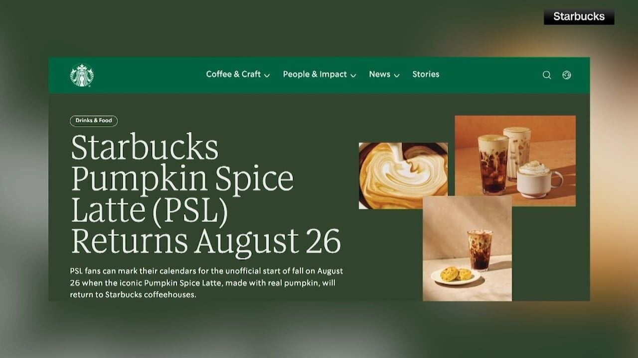 Starbucks Reveals Release Date For Its Pumpkin Spice Lattes with Starbucks August 2025 Calendar