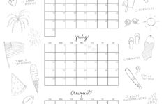 2025 Summer Calendar intended for Summer Calendar 2025 Printable