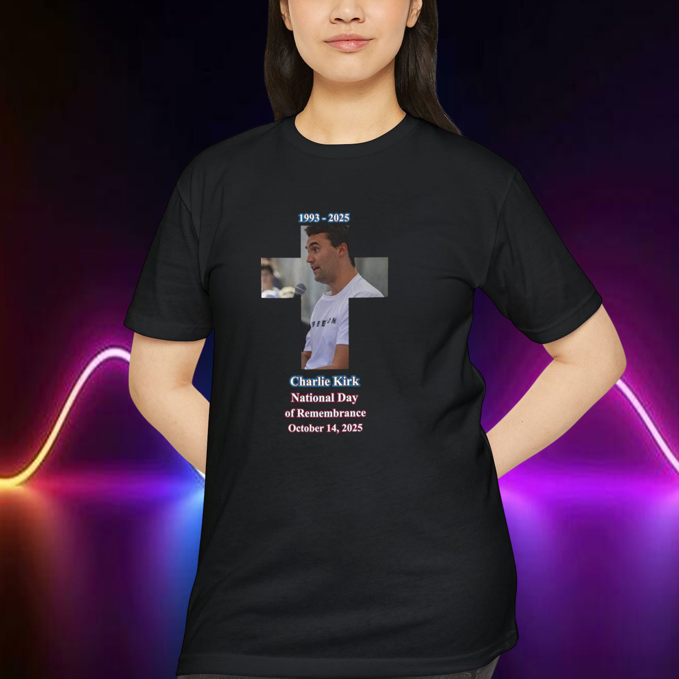 Charlie Kirk National Day Of Remembrance October 14,2025 Shirt intended for National Day October 14 2025