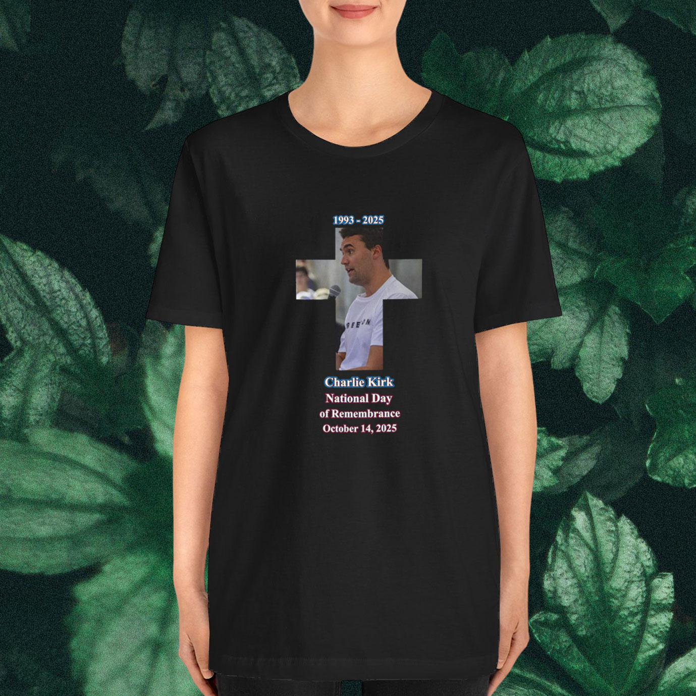 Charlie Kirk National Day Of Remembrance October 14,2025 T-Shirt regarding National Day October 14 2025
