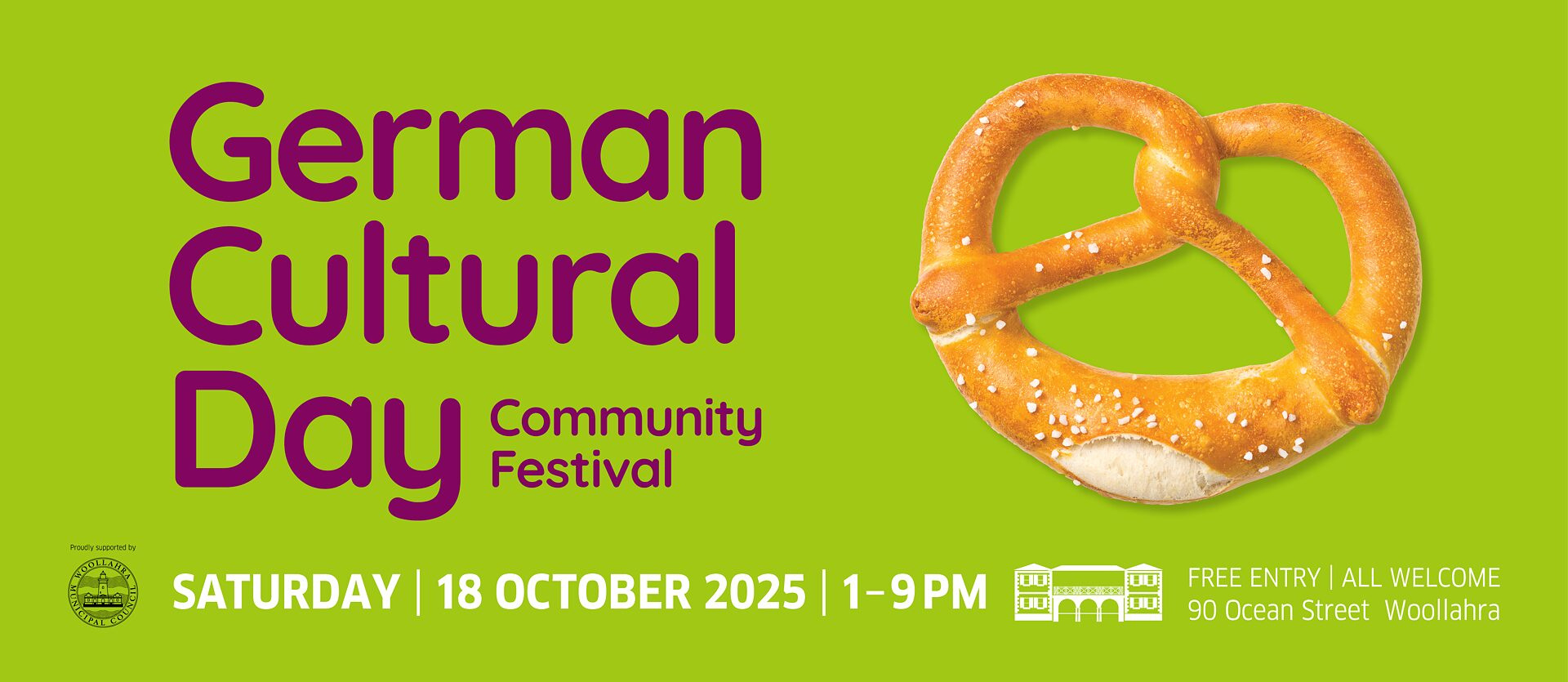 Community Festival: German Cultural Day 2025 - Goethe-Institut for October 18 National Day 2025