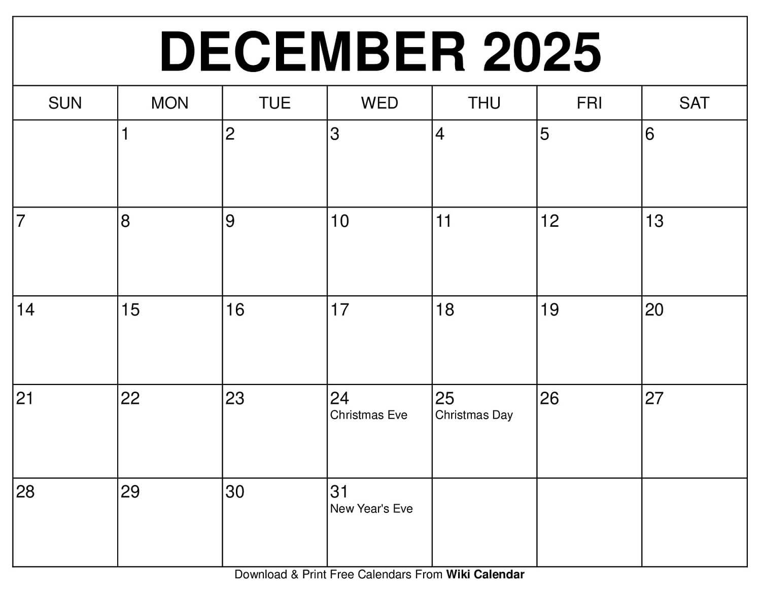 December 2025 Calendar - Printable Templates &amp;amp; More pertaining to October November December 2025 Calendar Printable Free