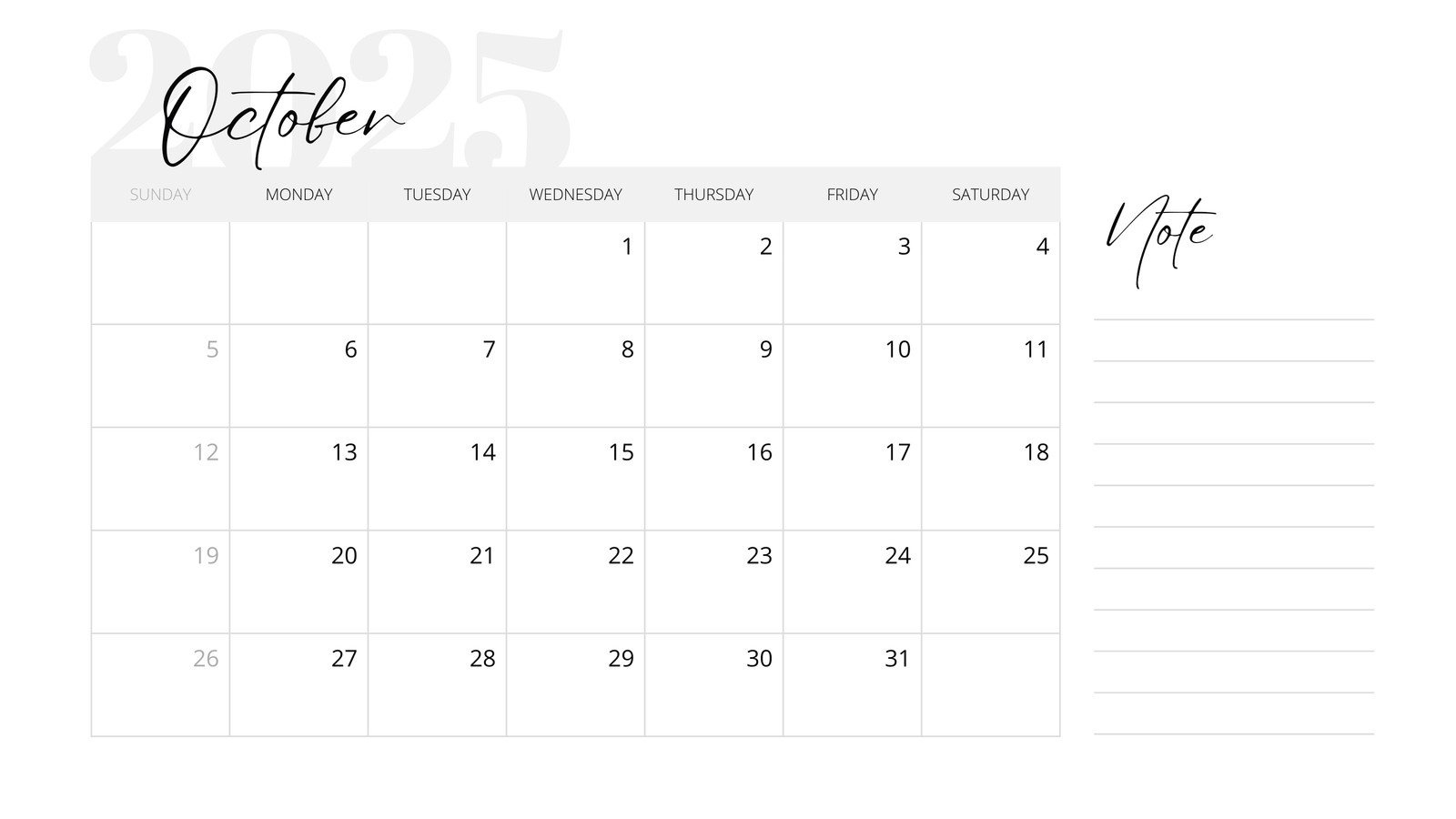 Free October 2025 Calendar Templates To Customize | Canva throughout October 2025 Calendar Blank
