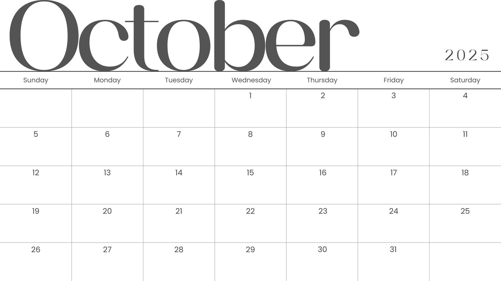 Free October 2025 Calendar Templates To Customize | Canva throughout Printable October 2025 Calendar Word
