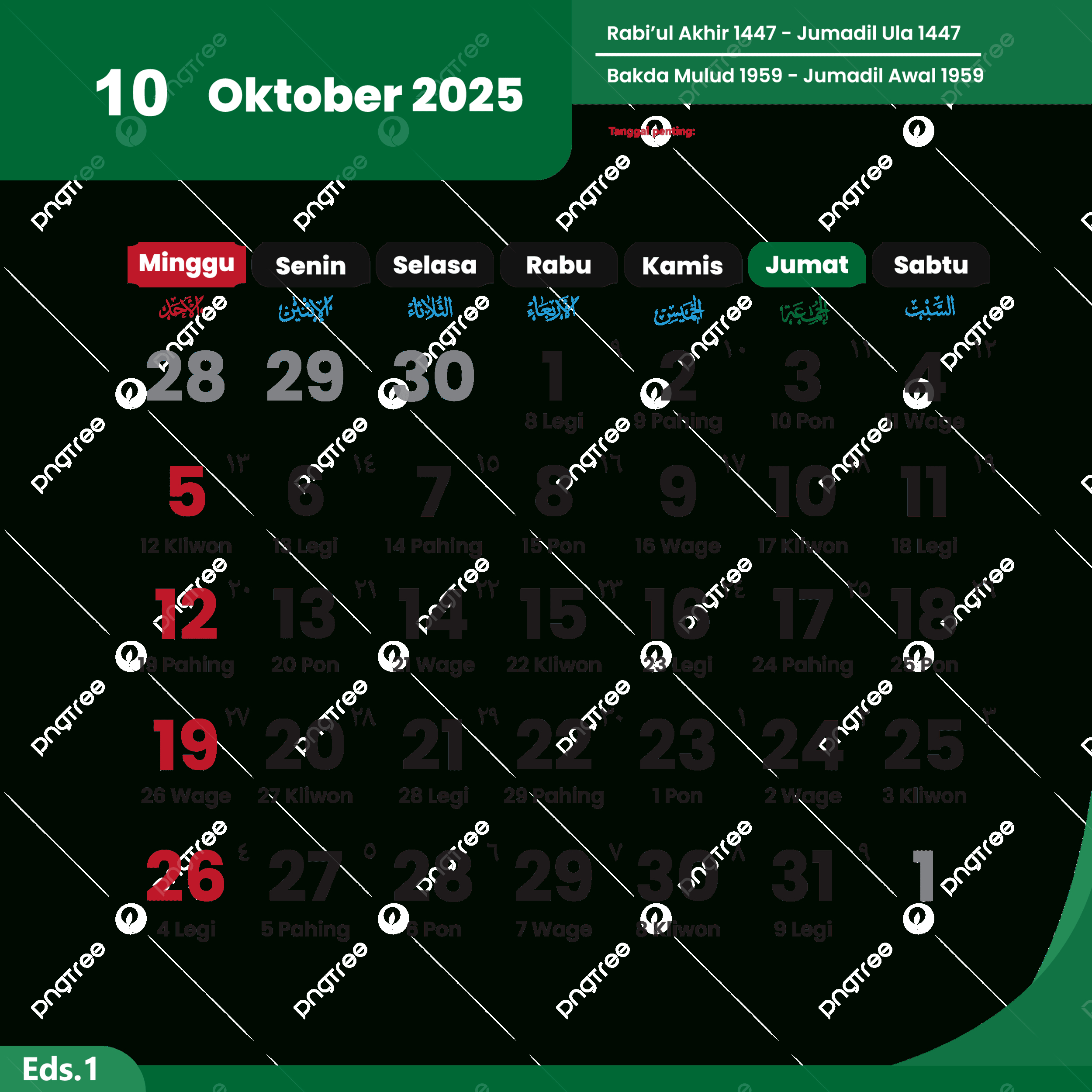 Kalender 2025 Oktober Vollständiger Vektor Der Nationalfeiertage regarding National Holidays 2025 October