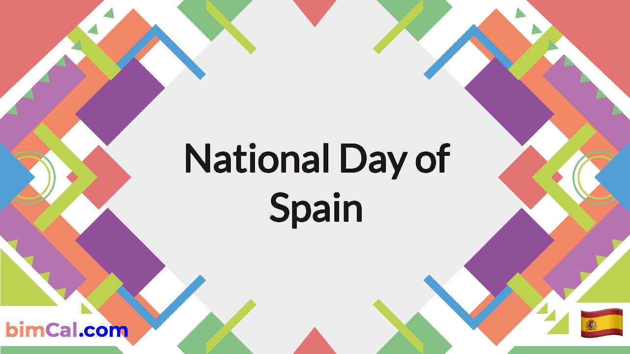 National Day Of Spain 2025 for National Day October 12 2025