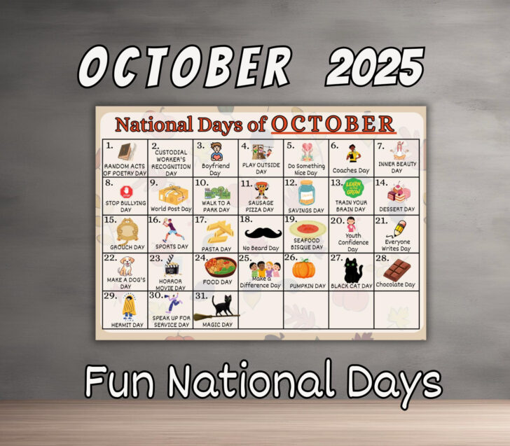National Food Days October 2025