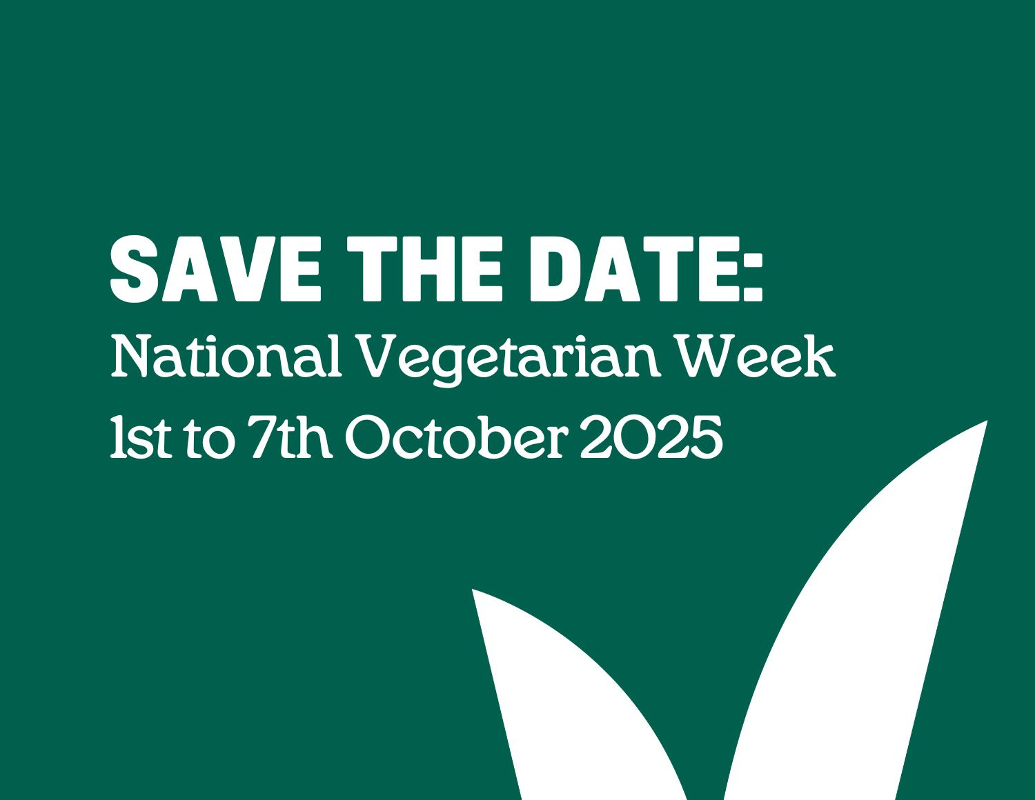 National Vegetarian Week 2025 - Vegetarian Society in October 7Th National Day 2025