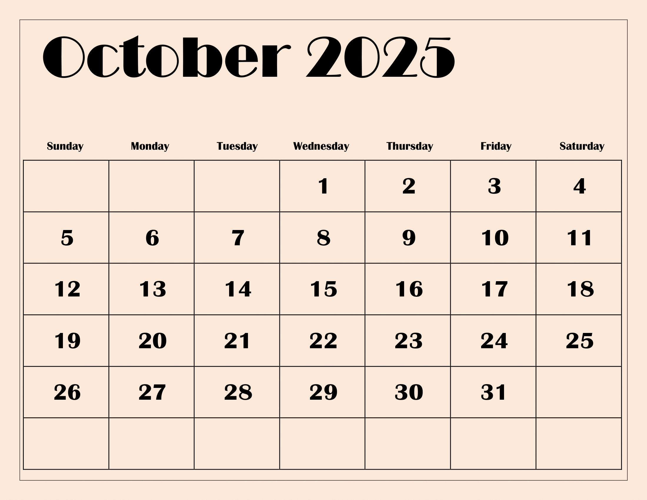 October 2025 Calendar Printable Pdf Template With Holidays regarding Chabad Calendar October 2025