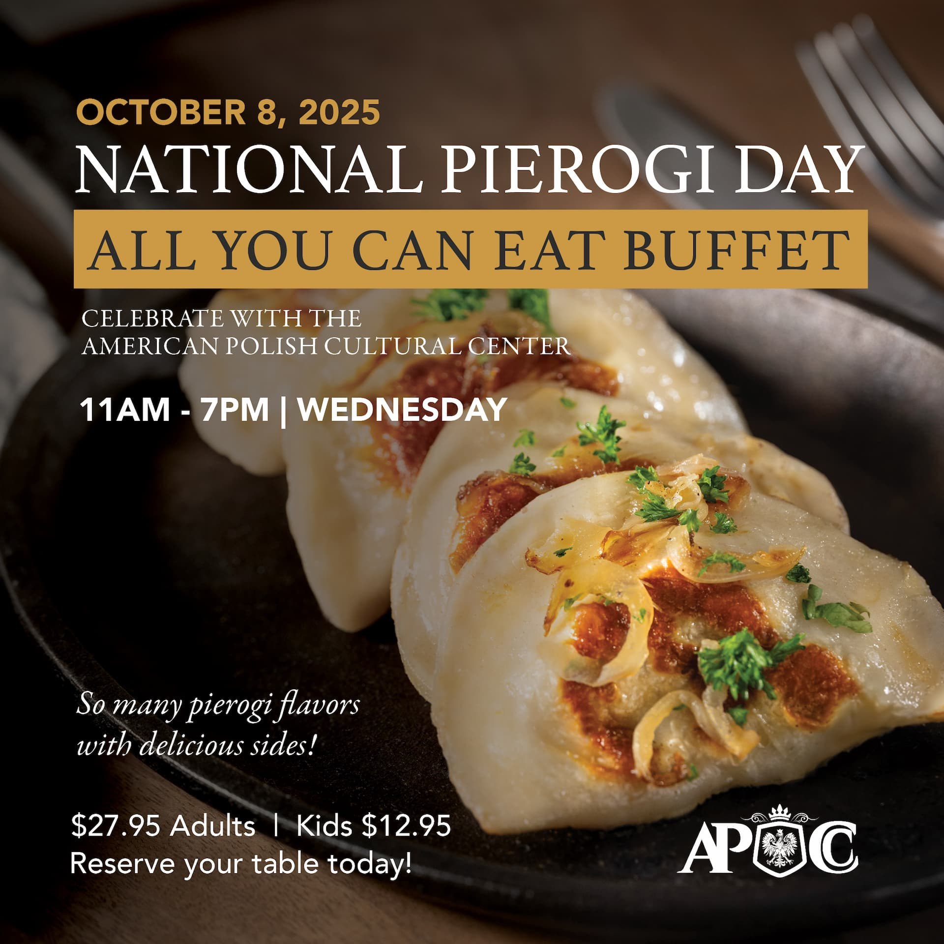 October 8, 2025 - National Pierogi Day - American Polish Cultural within National Day October 8 2025