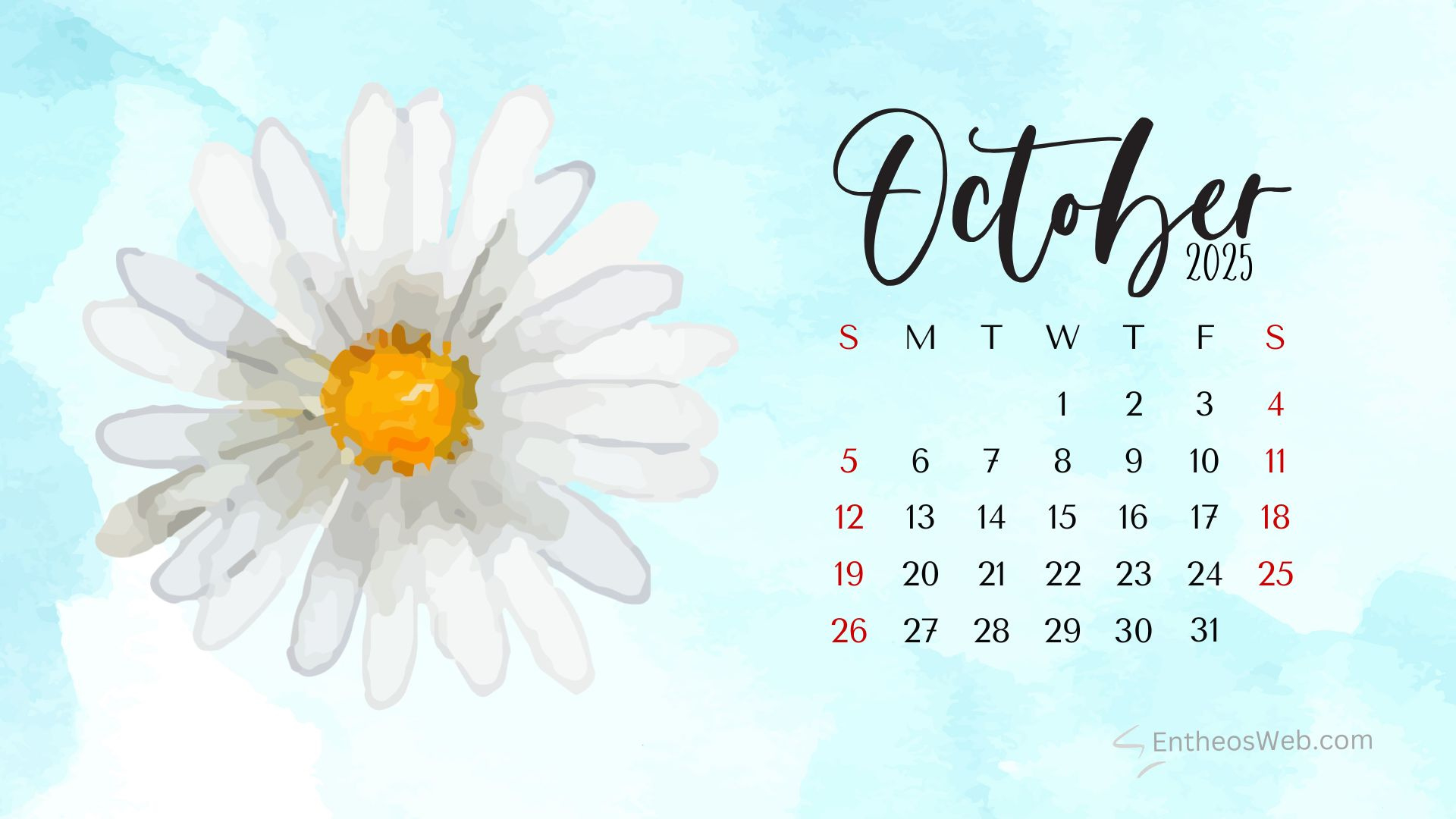 October Calendar Desktop Wallpaper Backgrounds | Entheosweb within October 2025 Wallpaper Calendar