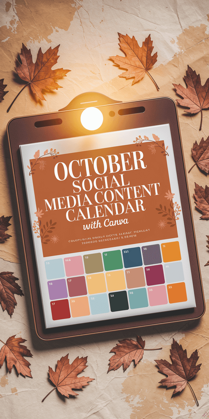 October Social Media Content Calendar 2025: Your Guide intended for October Social Media Calendar 2025
