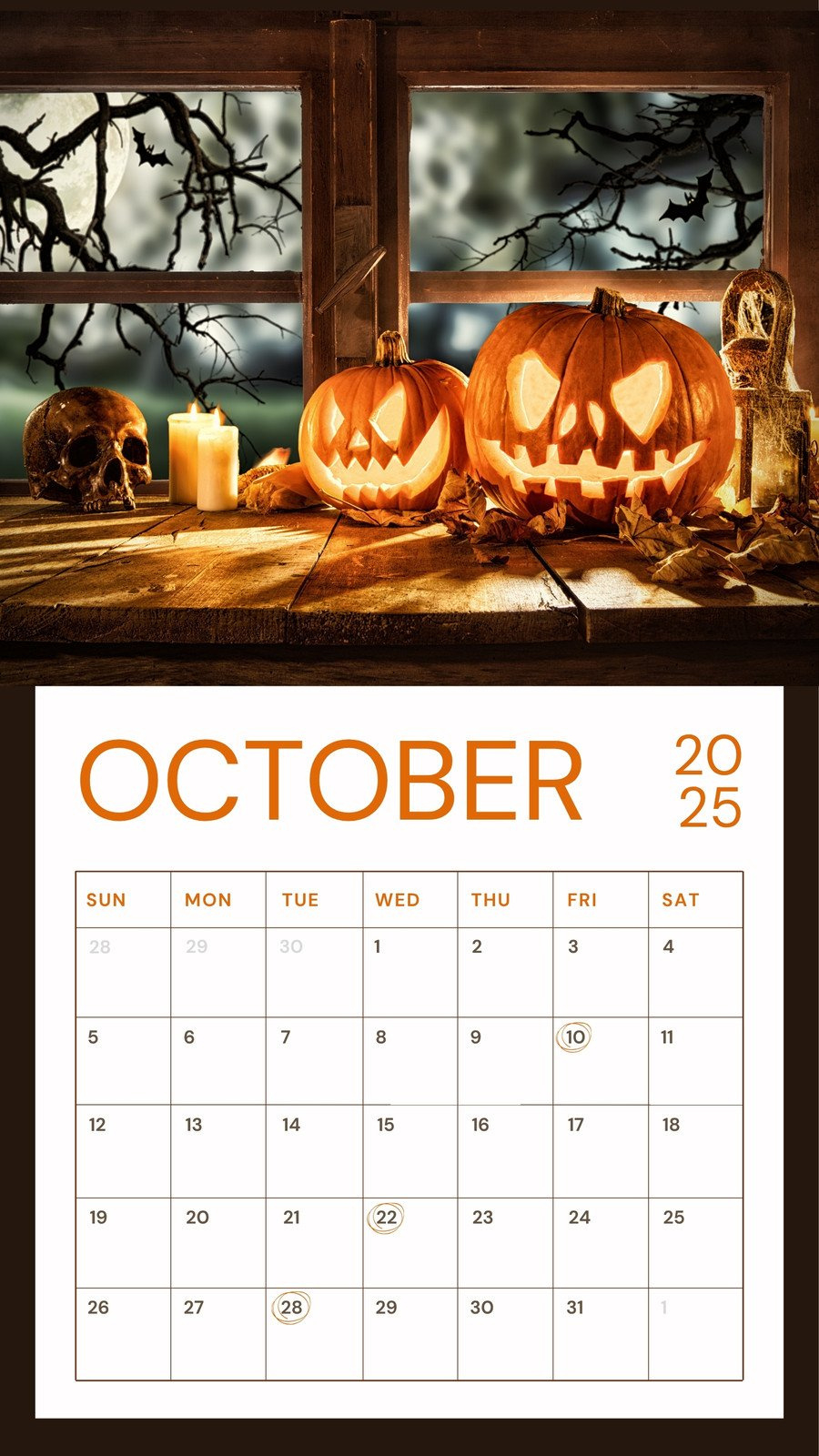 Page 6 - Free And Customizable October Templates pertaining to 2025 Calendar October Story