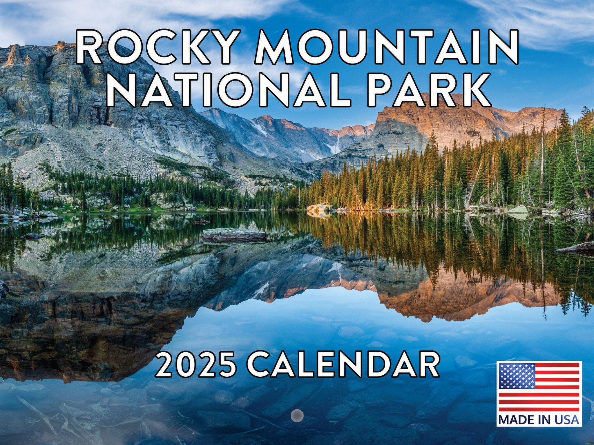 Rocky Mountain National Park Wall Calendar 2025 Monthly Wall in Rocky Mountain National Park In October 2025