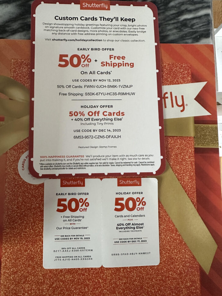 Shutterfly Free Calendar Code 2025 October