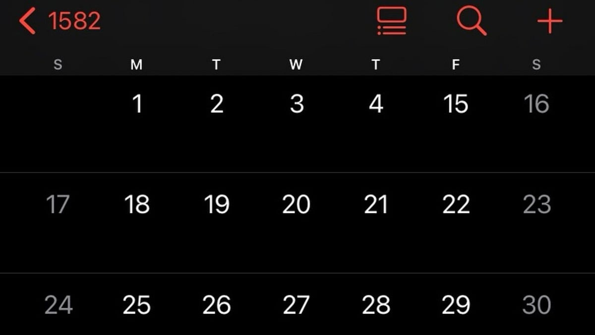 The Calendar That Jumped: How 11 Days Vanished In October 1582 with What Happened In October 1852 Calendar