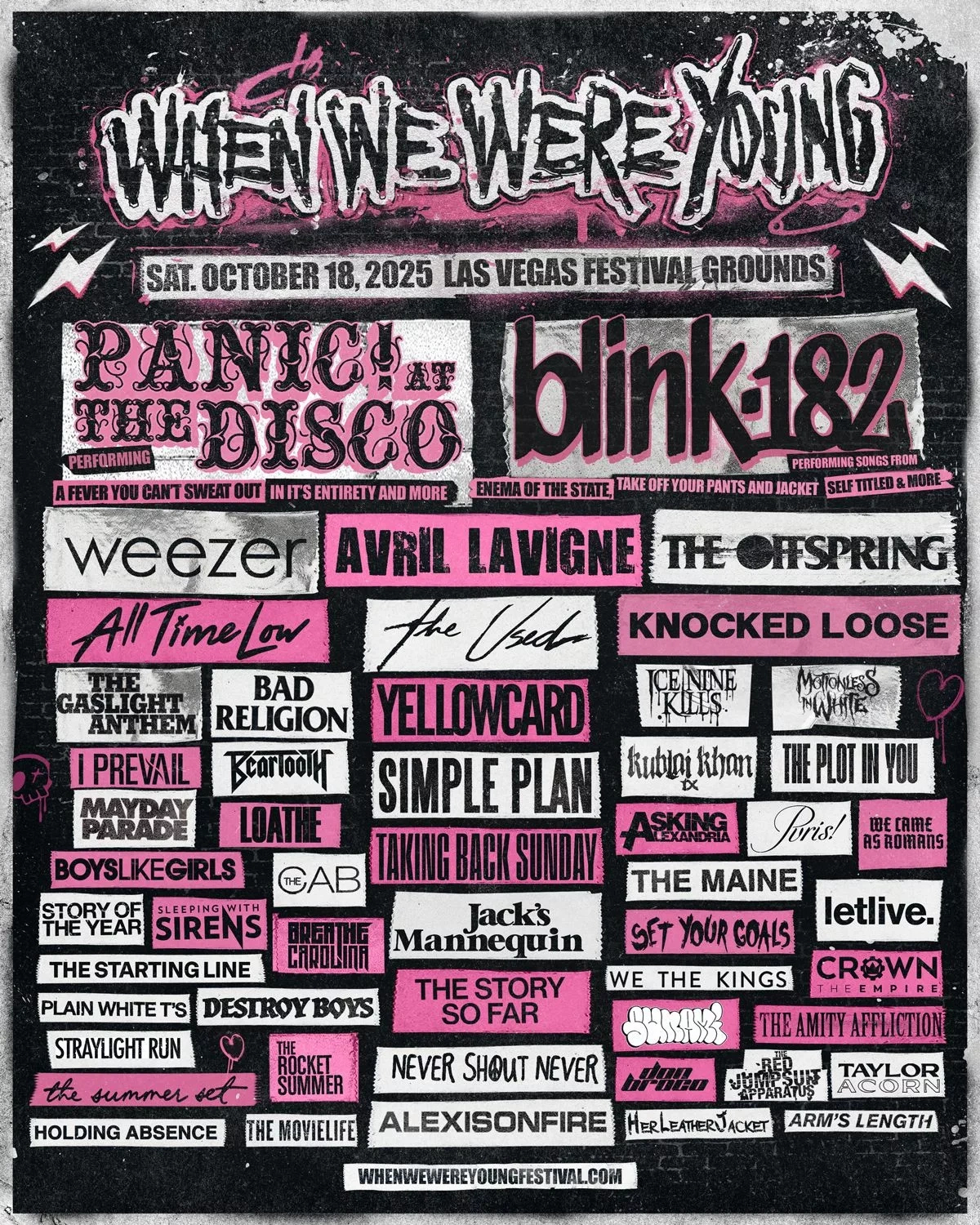 When We Were Young Festival @ Las Vegas Festival Grounds – Kcal-Fm in Las Vegas October Calendar 2025