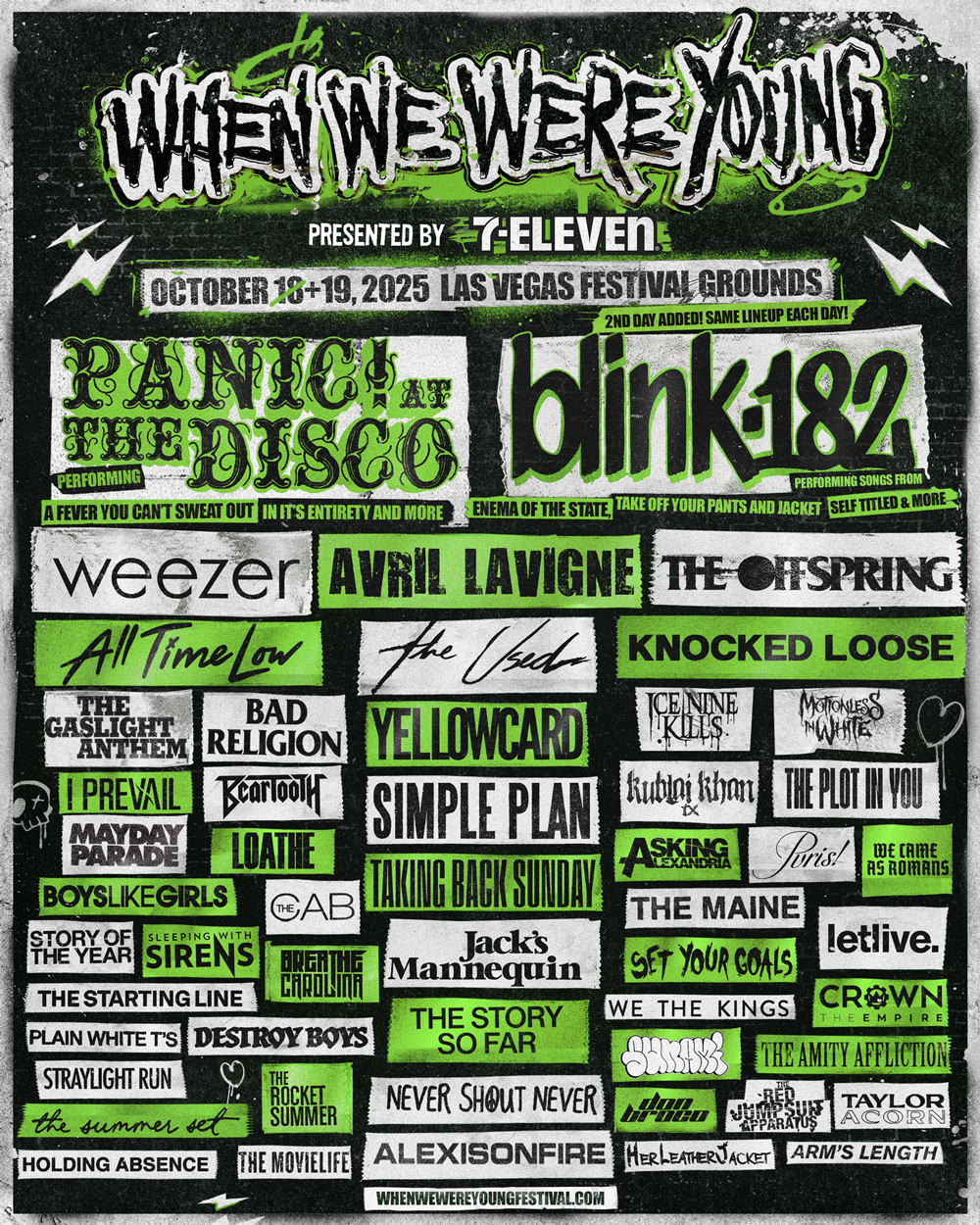When We Were Young Presented7-Eleven | October 18 &amp;amp; 19, 2025 for Las Vegas October Calendar 2025